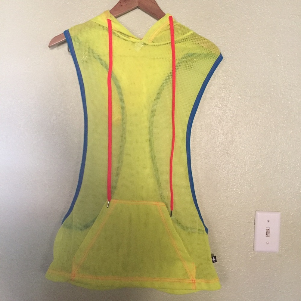 Andrew Christian Size Medium Neon Mesh Tank